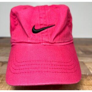 Nike Hot Pink Adjustable Cotton Baseball Cap Infant
